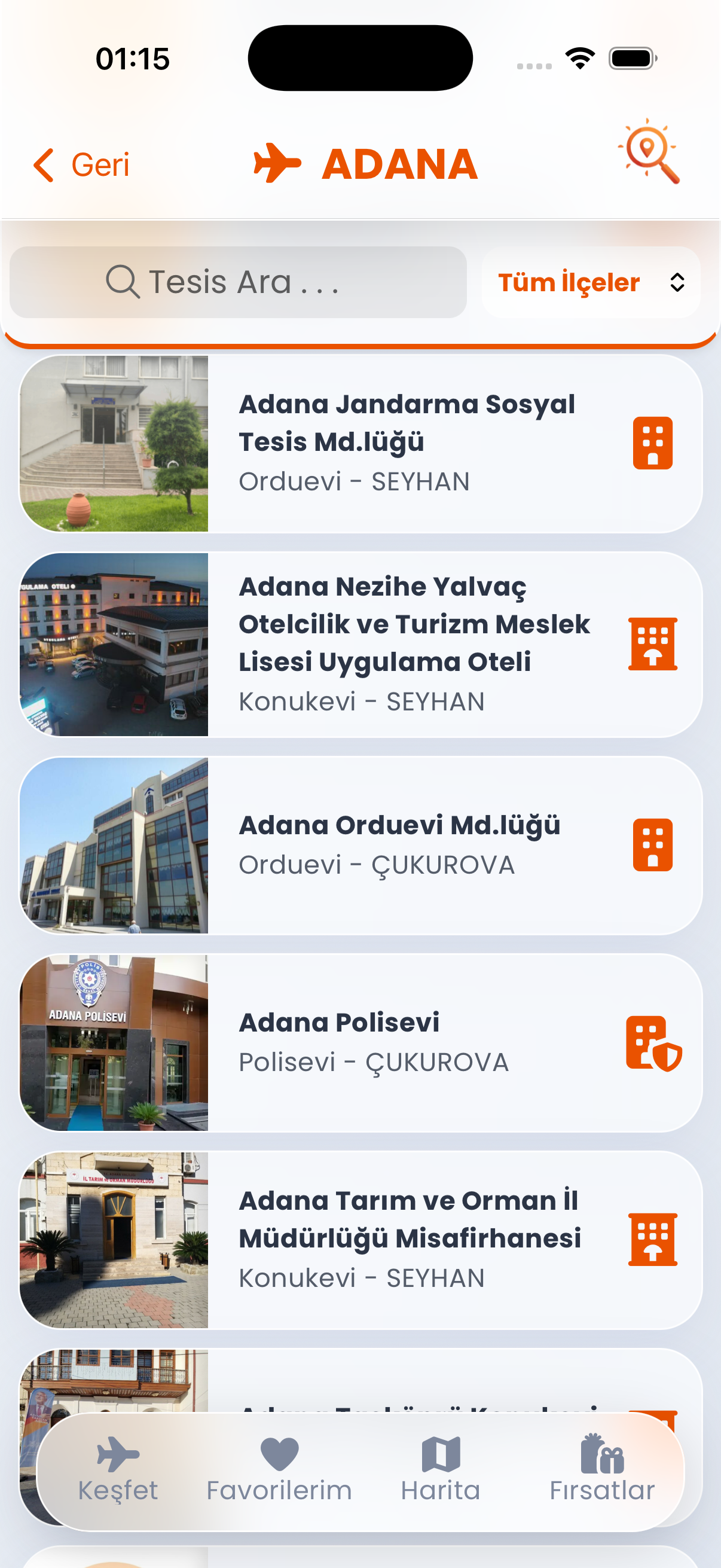 Uygulama Keşfet Ekranı